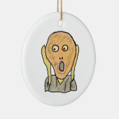 Der Schrei Keramik Ornament (Rechts)