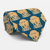 Der Schrei Krawatte (Gerollt)