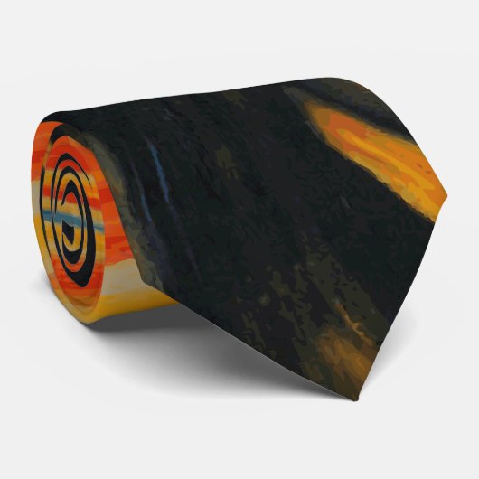 Der Schrei Krawatte (Gerollt)