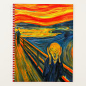 Der Schrei, Kunst durch Munch Planer (Vorderseite)