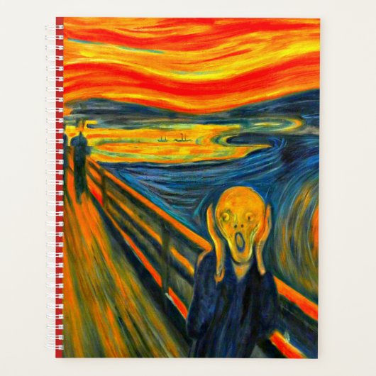 Der Schrei, Kunst durch Munch Planer (Vorderseite)