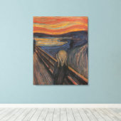 Der Schrei Leinwanddruck (Insitu (Holzboden))