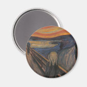 Der Schrei Magnet (Vorderseite/Rückseite)