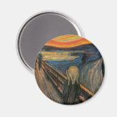 Der Schrei-Magnet Magnet (Vorderseite/Rückseite)