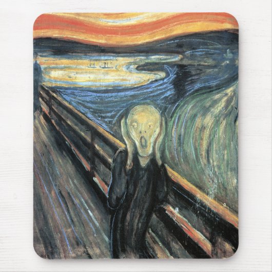 Der Schrei-Mauspad Mousepad (Vorne)