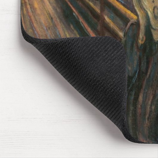 Der Schrei Mousepad (Ecke)