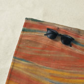 Der Schrei nach Munch Strandtuch (Beispiel)