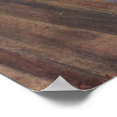 Der Schrei Poster (Ecke)