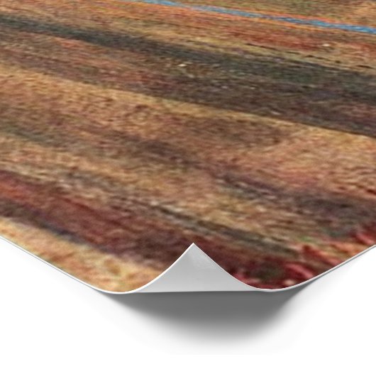 "Der Schrei" Poster (Ecke)