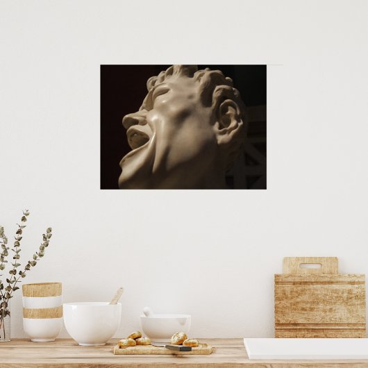 Der Schrei Poster (Küche)