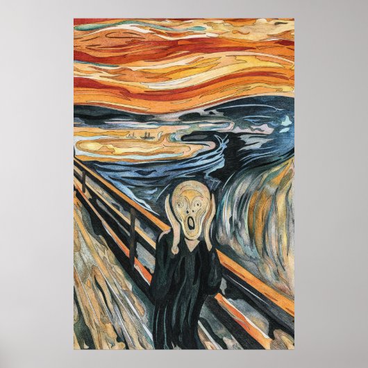 Der Schrei Poster (Vorne)