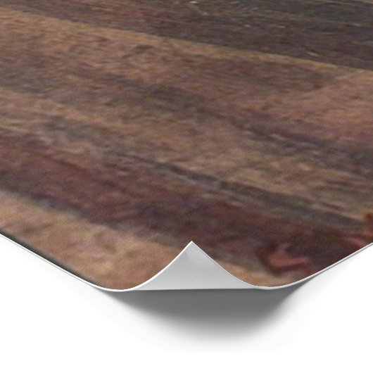 Der Schrei Poster (Ecke)