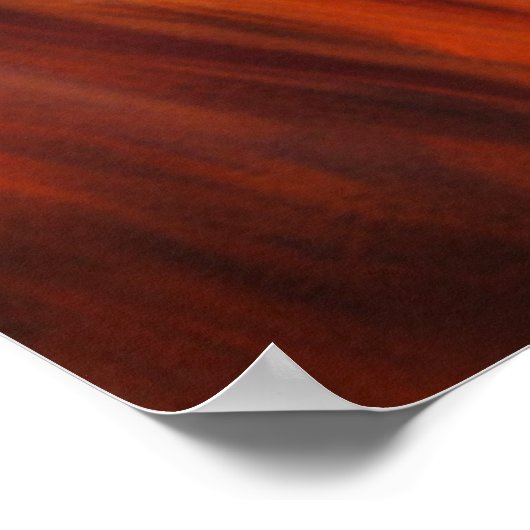 Der Schrei Poster (Ecke)