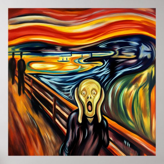 Der Schrei Poster (Vorne)