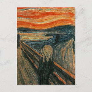 Der Schrei Postkarte