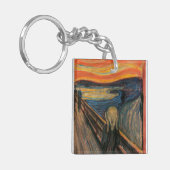 Der Schrei Schlüsselanhänger (Vorderseite links)