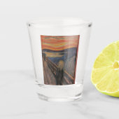 Der Schrei Schnapsglas (Vorderseite)