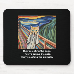 Der Schrei; Sie essen die Hunde Mousepad