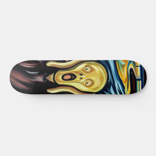 Der Schrei Skateboard (Horizontal)
