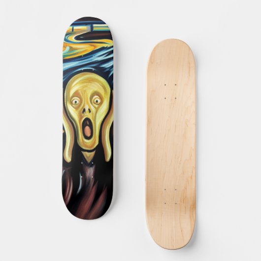 Der Schrei Skateboard (Vorderseite)