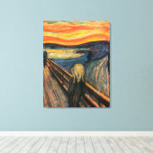 Der Schrei - Starke Reproduktion der Leinwand (Insitu (Holzboden))