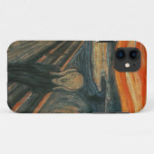 Der Schrei (texturiert) von Edvard Munch Case-Mate iPhone Hülle (Rückseite (Horizontal))