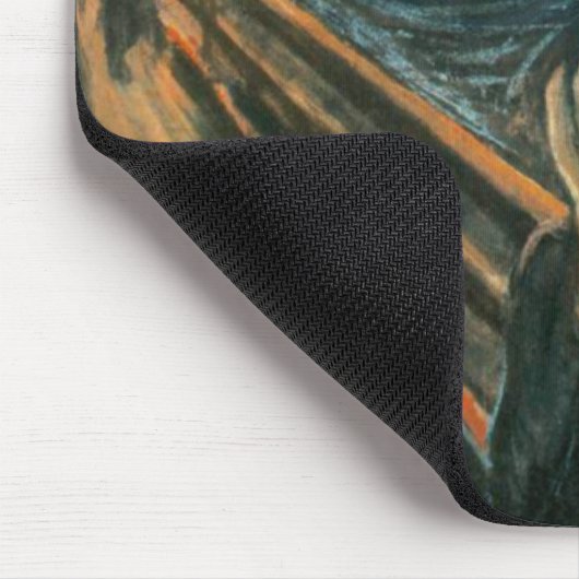 Der Schrei vereint moderne Kunst Abstrakt Mousepad (Ecke)