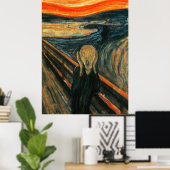 Der Schrei vereint moderne Kunst Abstrakt Poster (Heimbüro)