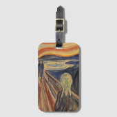 Der Schrei Vincent Van Gogh Gepäckanhänger (Vorderseite Vertikal)