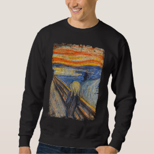 Der Schrei Von Edvard Künstler Munch Berühmtes Gem Sweatshirt