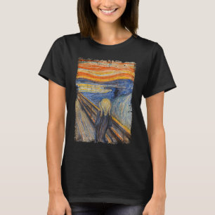 Der Schrei Von Edvard Künstler Munch Berühmtes Gem T-Shirt