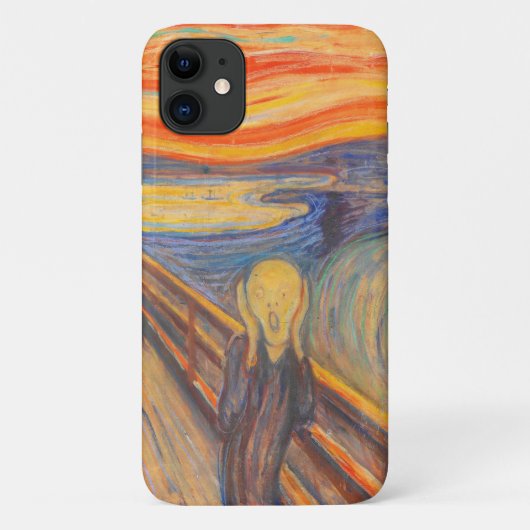 Der Schrei von Edvard Munch Case-Mate iPhone Hülle (Rückseite)