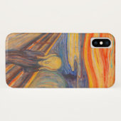 Der Schrei von Edvard Munch Case-Mate iPhone Hülle (Rückseite (Horizontal))