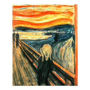 Der Schrei von Edvard Munch Fotodruck