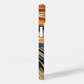 Der Schrei von Edvard Munch Funny Speech Bubble Case-Mate iPhone Hülle (Rückseite / Rechts)