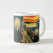 Der Schrei von Edvard Munch Jumbo-Tasse (Vorderseite Rechts)