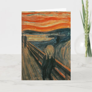 Der Schrei von Edvard Munch Karte