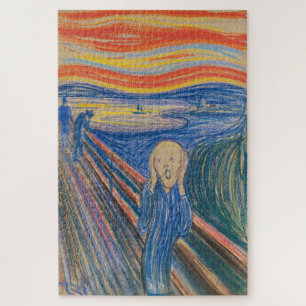 Der Schrei von Edvard Munch – Klassische Feine Kun Puzzle