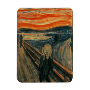 Der Schrei von Edvard Munch Magnet