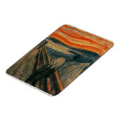 Der Schrei von Edvard Munch Magnet (Linke Seite)