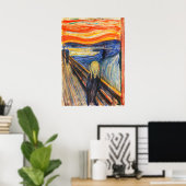 Der Schrei von Edvard Munch Poster (Heimbüro)