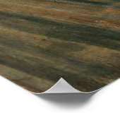 Der Schrei von Edvard Munch Poster (Ecke)