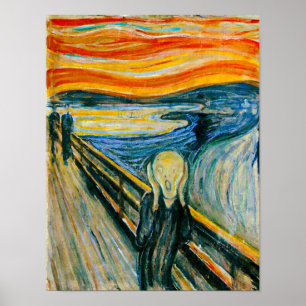 Der Schrei von Edvard Munch Poster