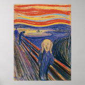 Der Schrei von Edvard Munch Poster (Vorne)