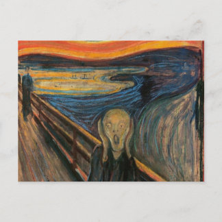 Der Schrei von Edvard Munch Postkarte