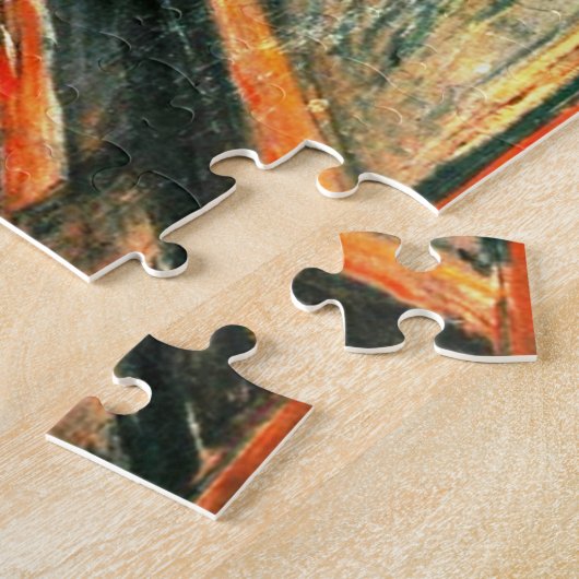 Der Schrei von Edvard Munch Puzzle (Seite)