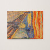 Der Schrei von Edvard Munch Puzzle (Horizontal)
