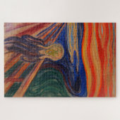 Der Schrei von Edvard Munch Puzzle (Horizontal)