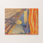Der Schrei von Edvard Munch Puzzle (Horizontal)