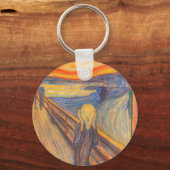 Der Schrei von Edvard Munch Schlüsselanhänger (Vorderseite)